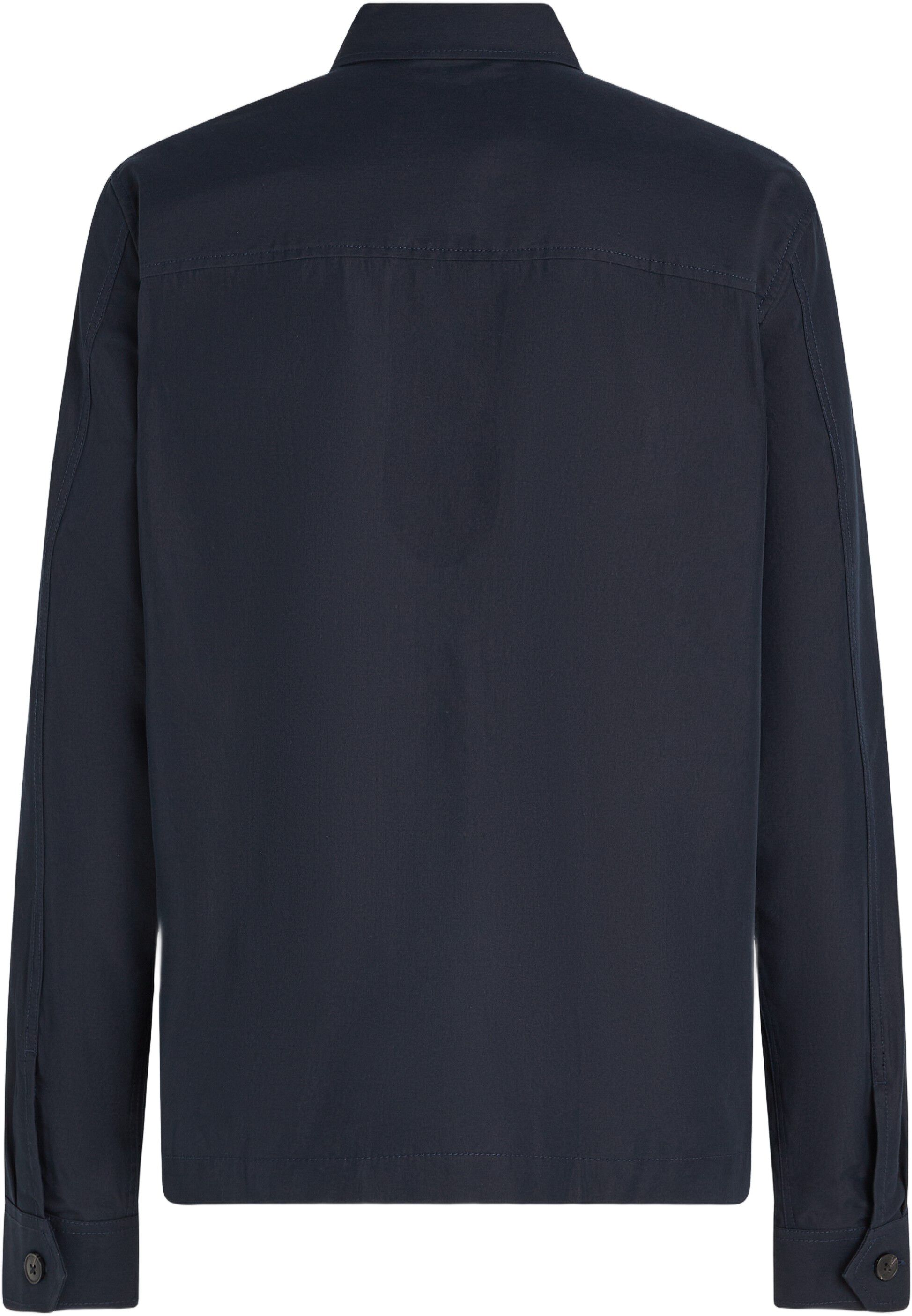 Flag Embroidery Twill Shirt Jacket