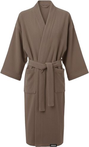 Cotton-terry Weave-knit Robe | Organic Cotton