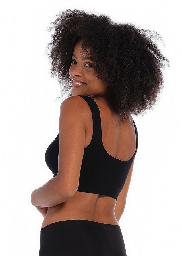Comfort Bra - bamboo black - XL