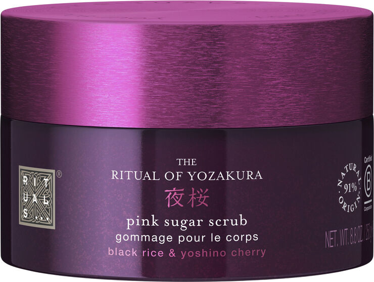 The Ritual of Yozakura Pink Sugar Scrub