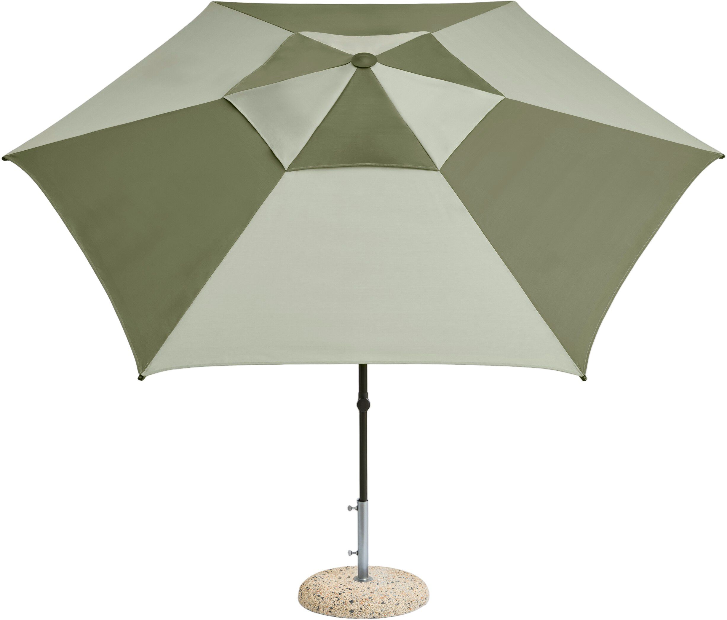 Terrazza parasol hexagon