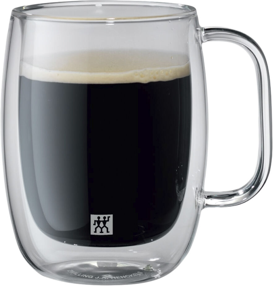 Sorrento Plus Kaffeglas s&aelig;t, 2 stk