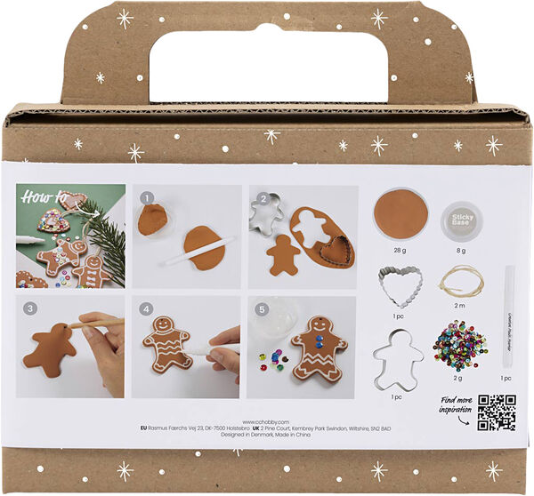 DIY Kit Modellering, Småkagefigurer