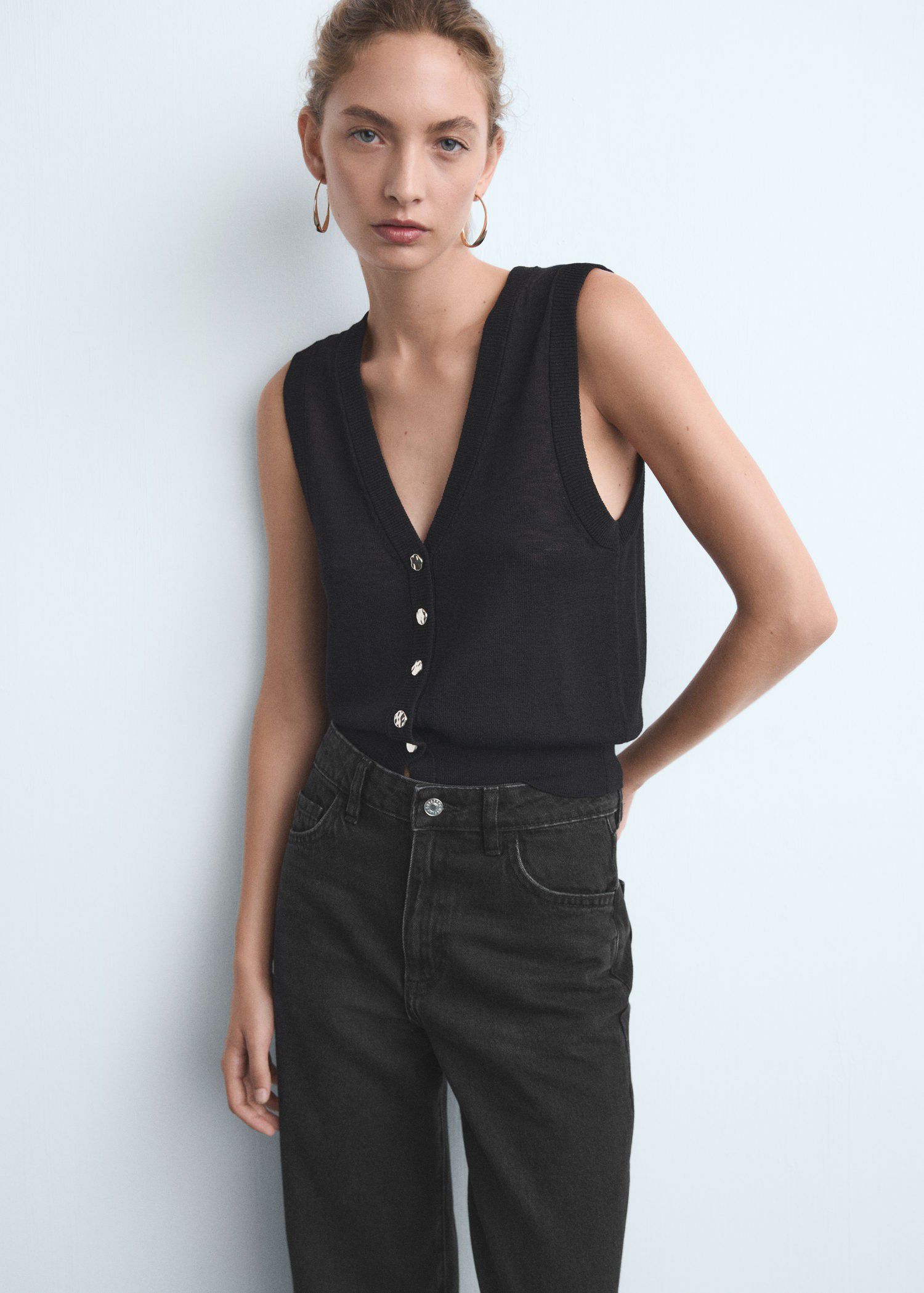 Danila wide leg high-rise jeans