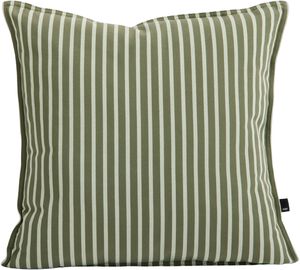 Terrazza Cushion-50 x 50-Olive bold stripe