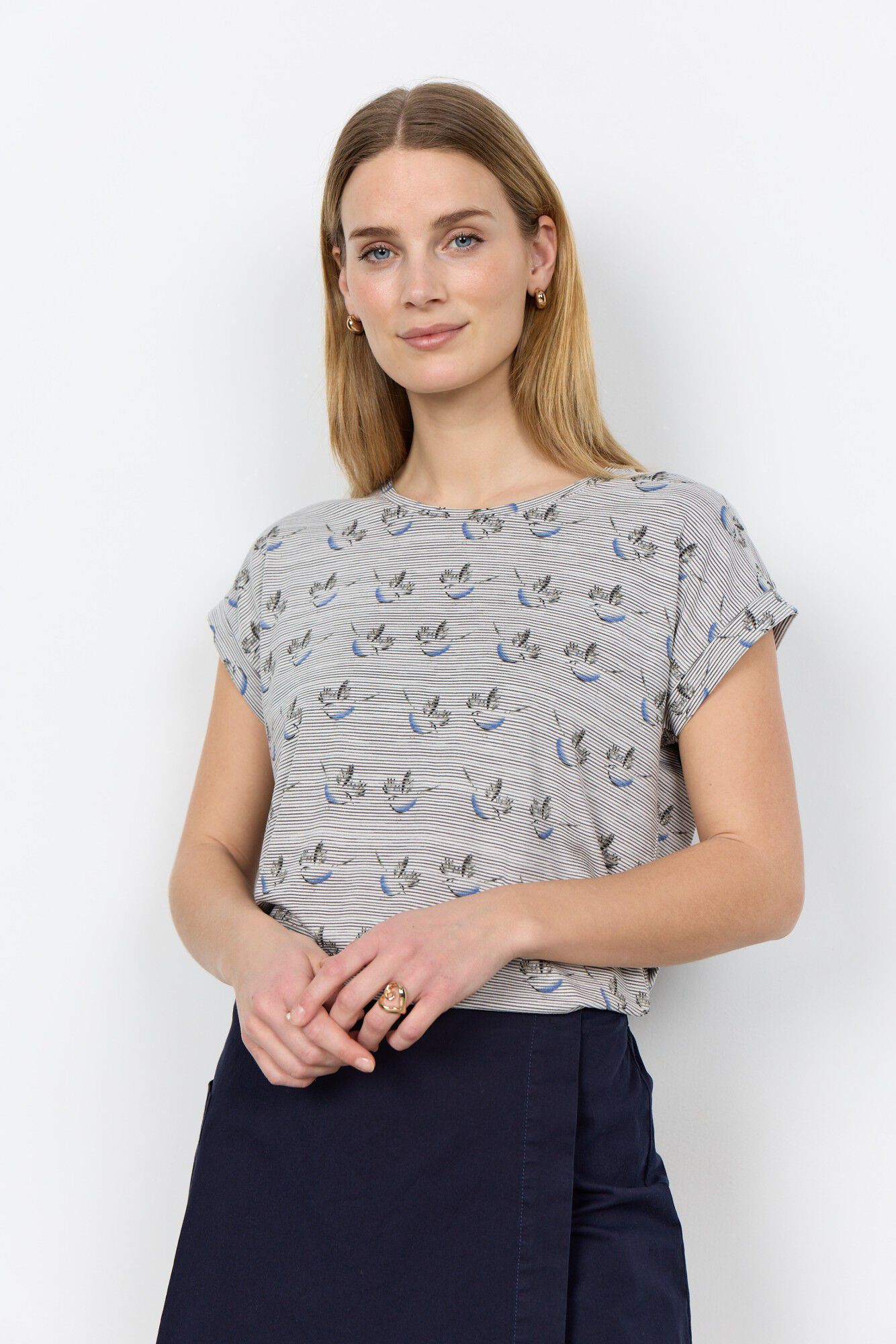 SC-GALINA 75 T-shirt Lysebl&aring;