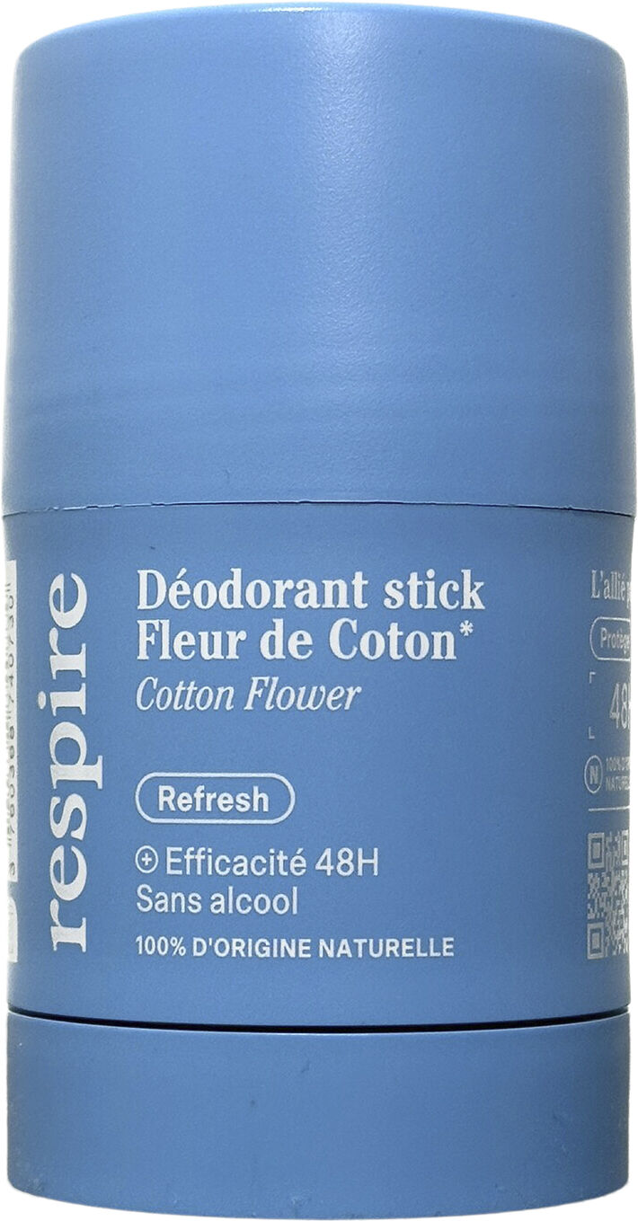 D&eacute;odorant Stick Fleur de Coton - Efficacit&eacute; 48H