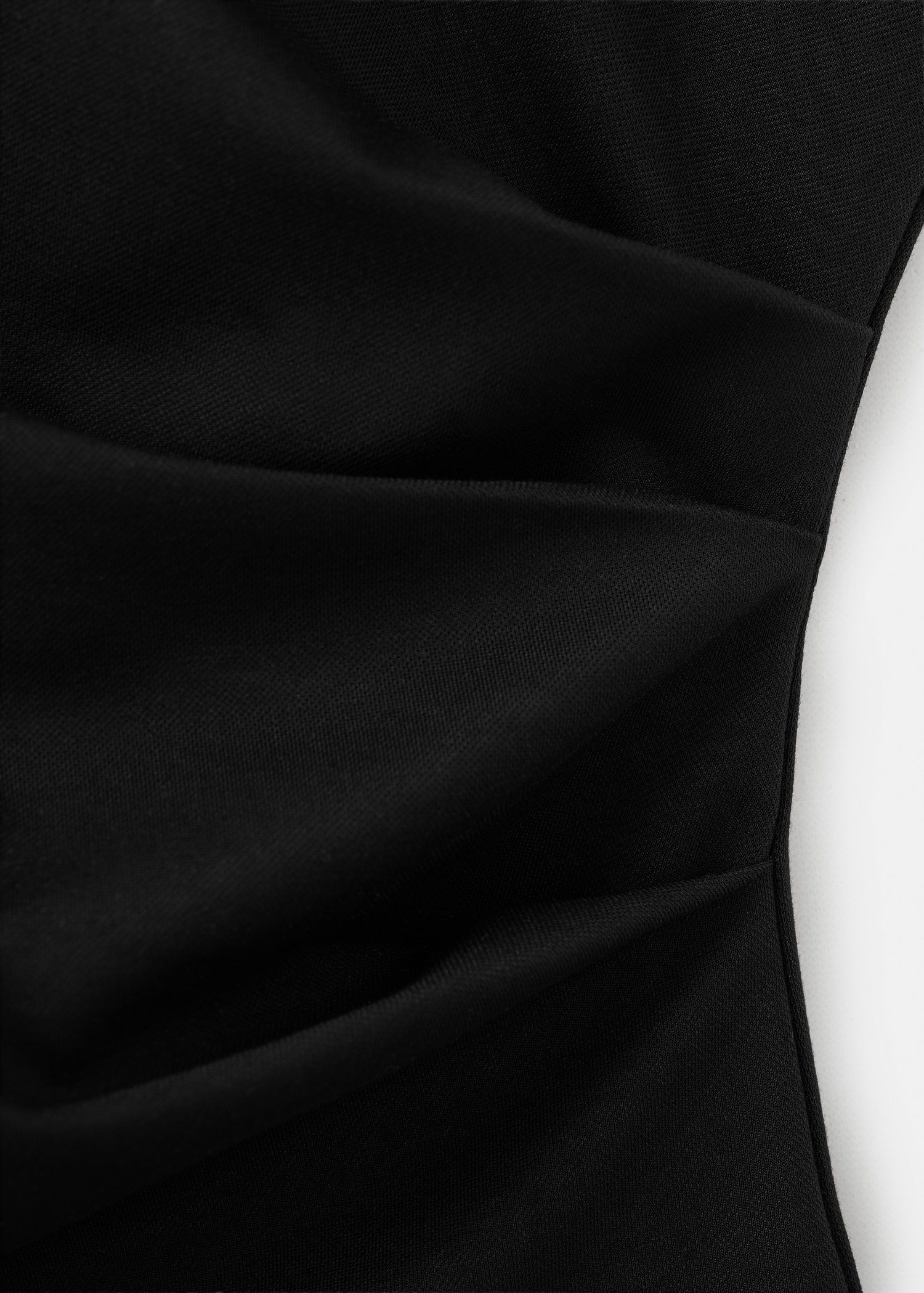 T-shirt with gathered details