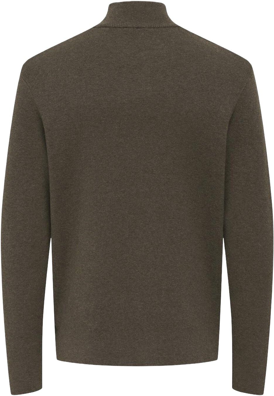 ONSTING LIFE REG HALF ZIP KNIT NOOS