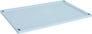 HAY Colour Crate Lid Plastic-Large-Soft blue