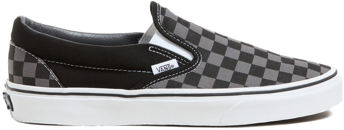 UA Classic Slip-On Black/Pewter Che