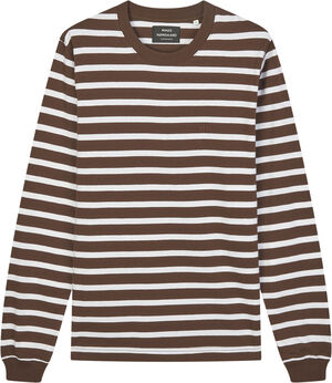 Cotton Jersey Stripe Frode Tee LS