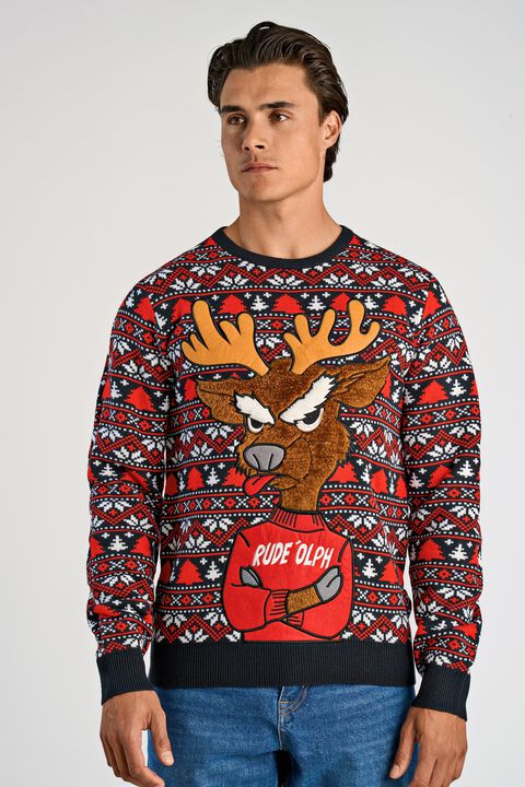 3D Xmas knit