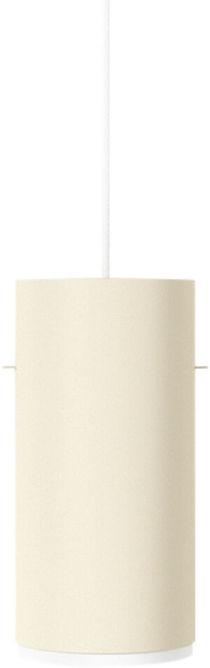 Tube Pendant, Beige, Large