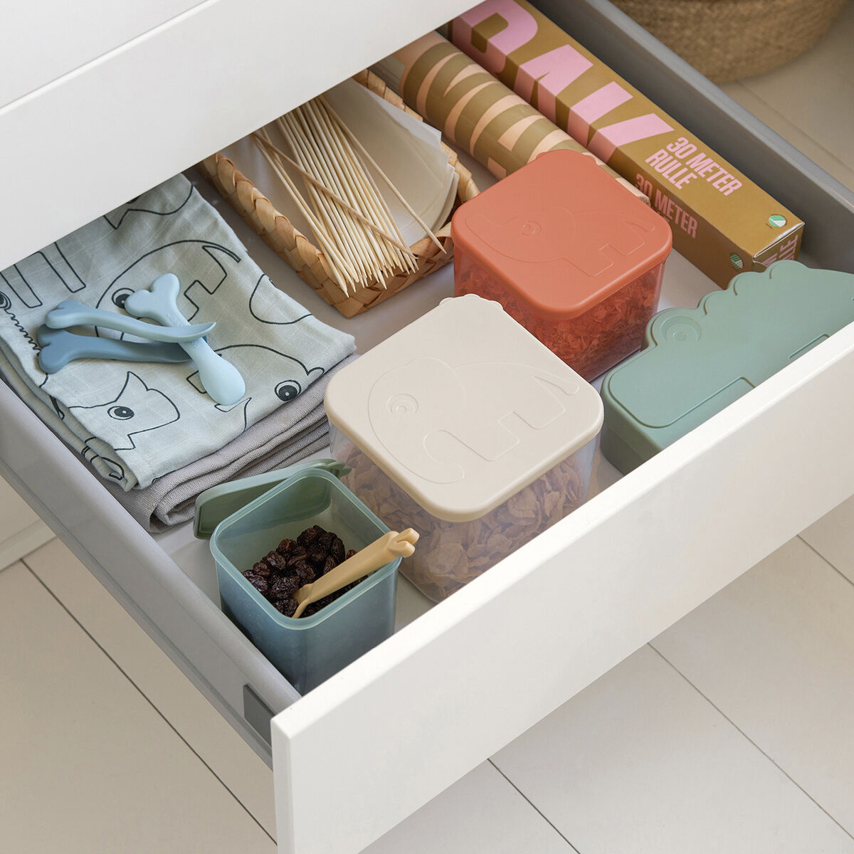 Madopbevaringss&aelig;t L Elphee Farve mix