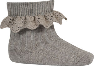 Lea socks with lace