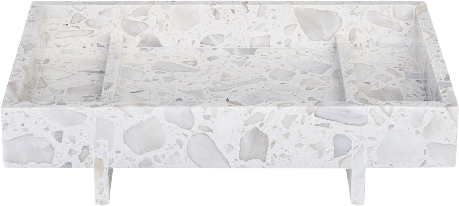 Marble tray -ABENTO- Colour Nimbus Cloud