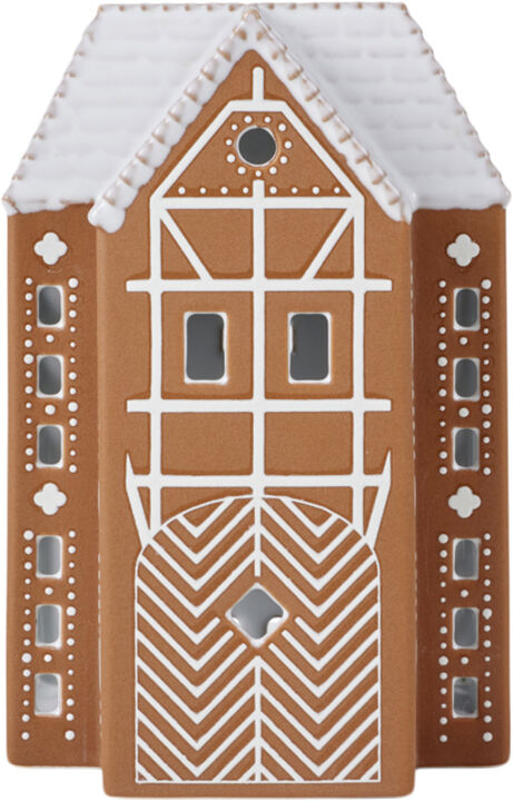 Gingerbread Lyshus stor brun
