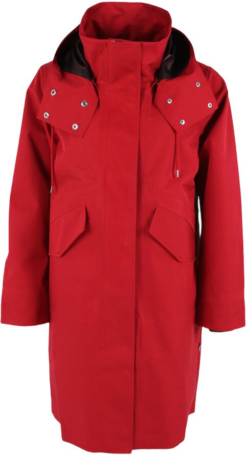 Danewest Wind Rain Parka Dk Red