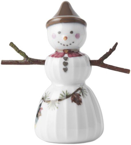 Hammersh&oslash;i Christmas Snepige H8 hvid m. deko