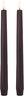 LED taper candle, Dusty Mulberry, Smooth, 2-pack, 2,3x25 cm