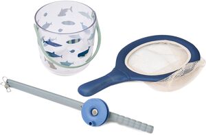 Cora Crab Fishing Set w Net Shark