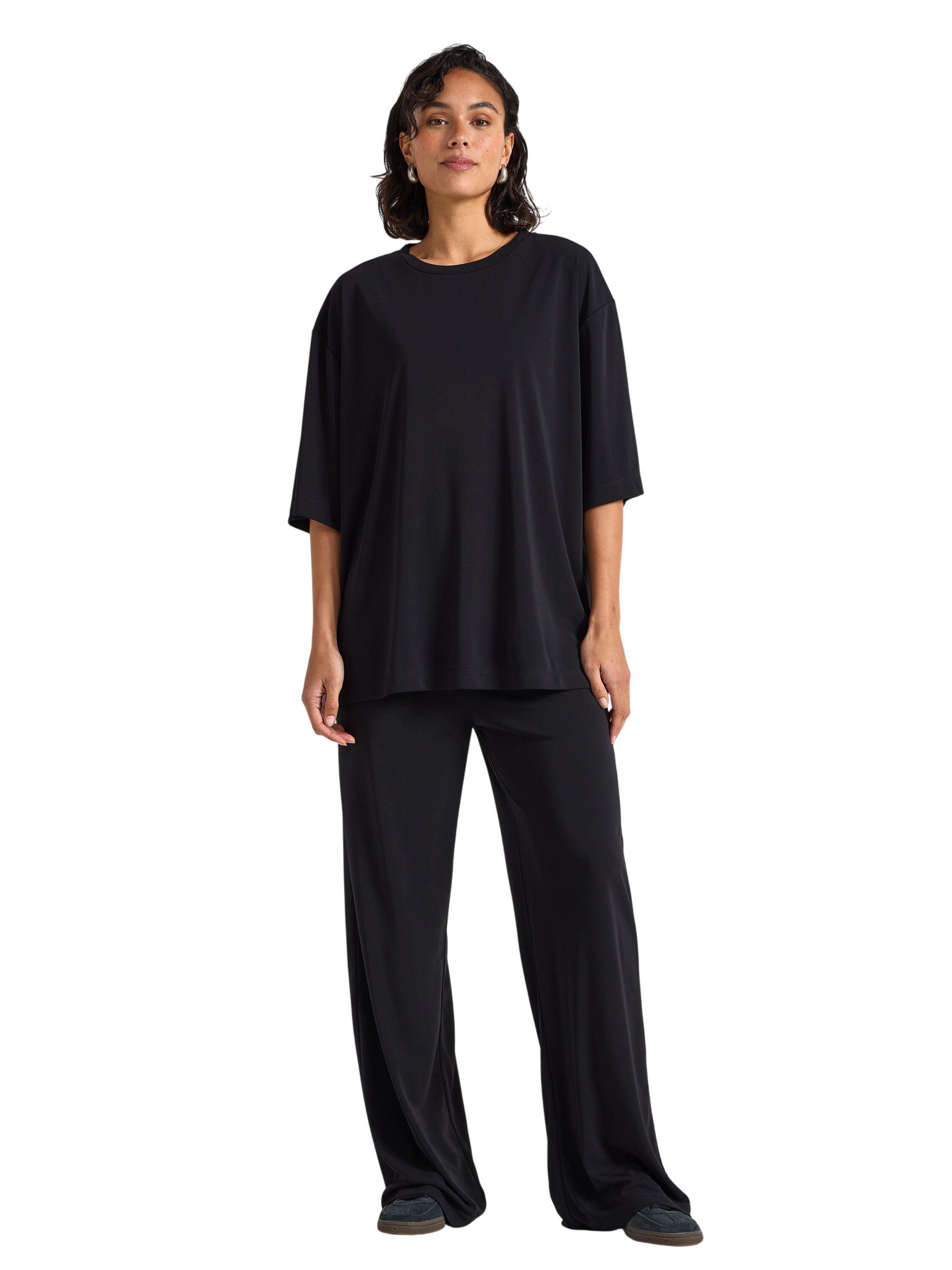 Stilfulde bukser med lige ben og en