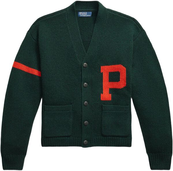 Wool Letter Cardigan