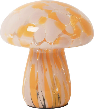 Lampe Mushy, chips, pink/orange, 17xø15 cm