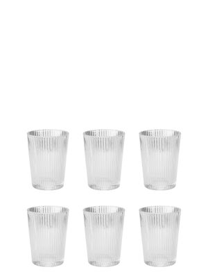Pilastro drikkeglas 0.15 l. 6 Stk clear
