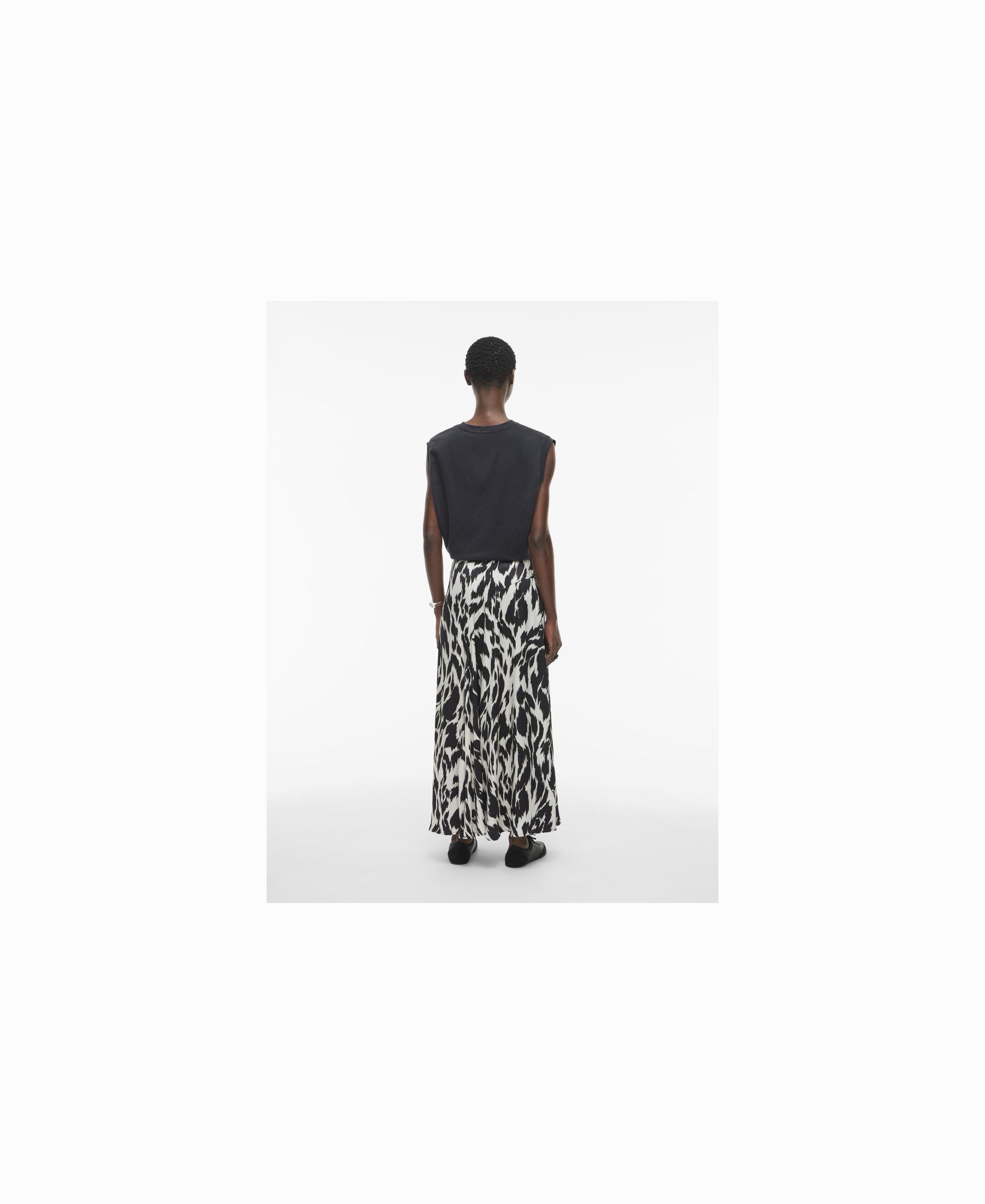 ROUSHIANA HW MIDI SKIRT