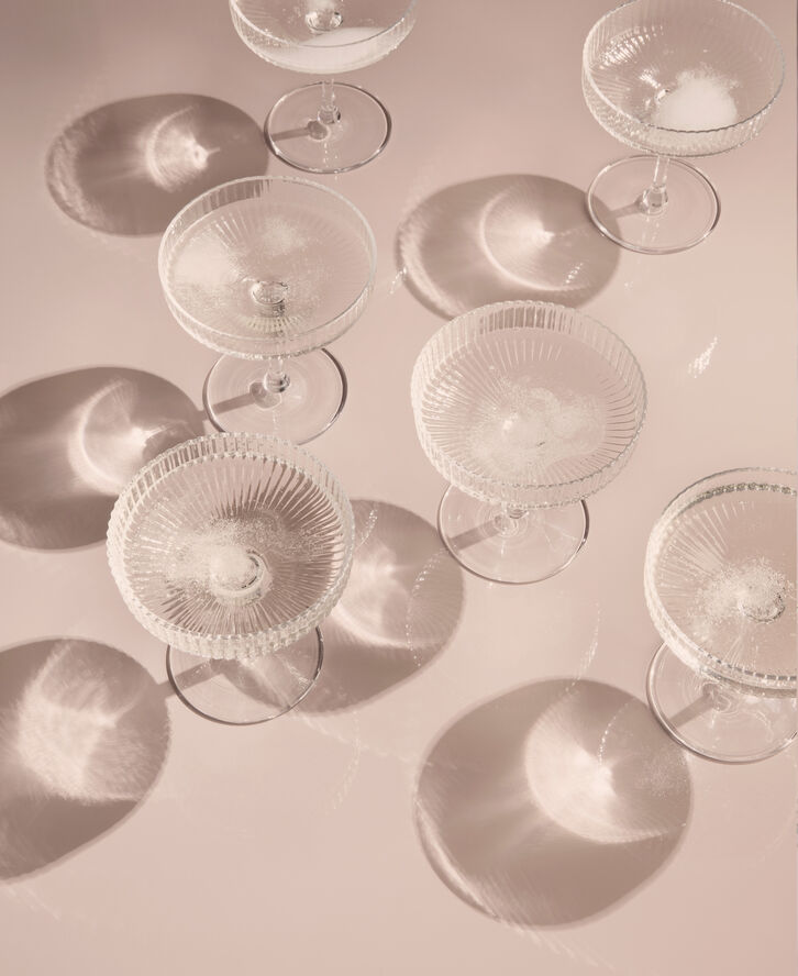 Ripple 2 stk. champagneglas