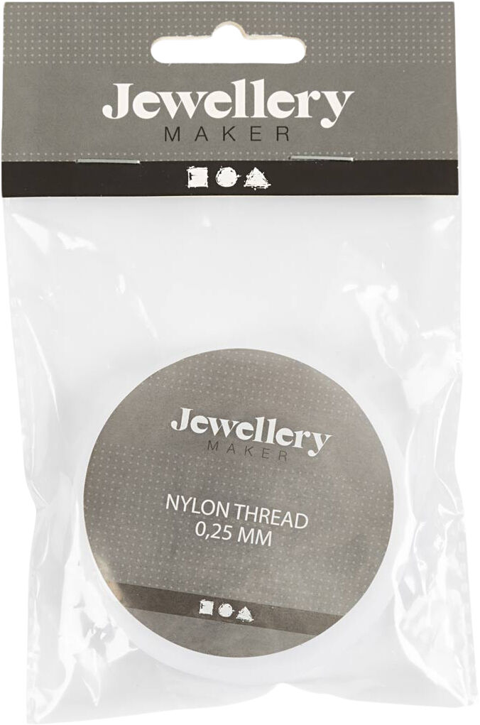 Nylontr&aring;d, 0,25 mm.