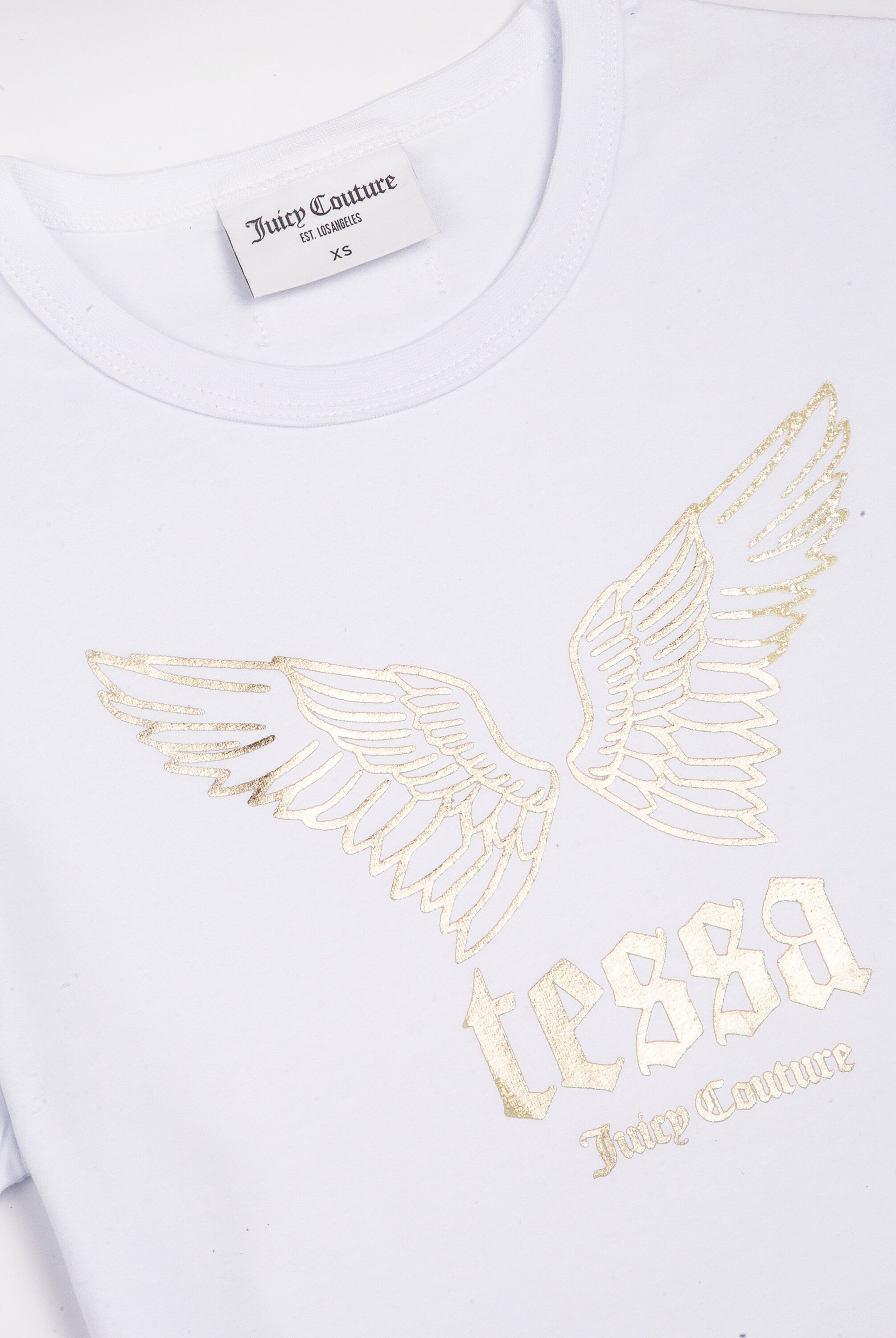 Tessa x Juicy - baby tee m. guld vinger