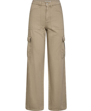 Side Pocket Straight Denim