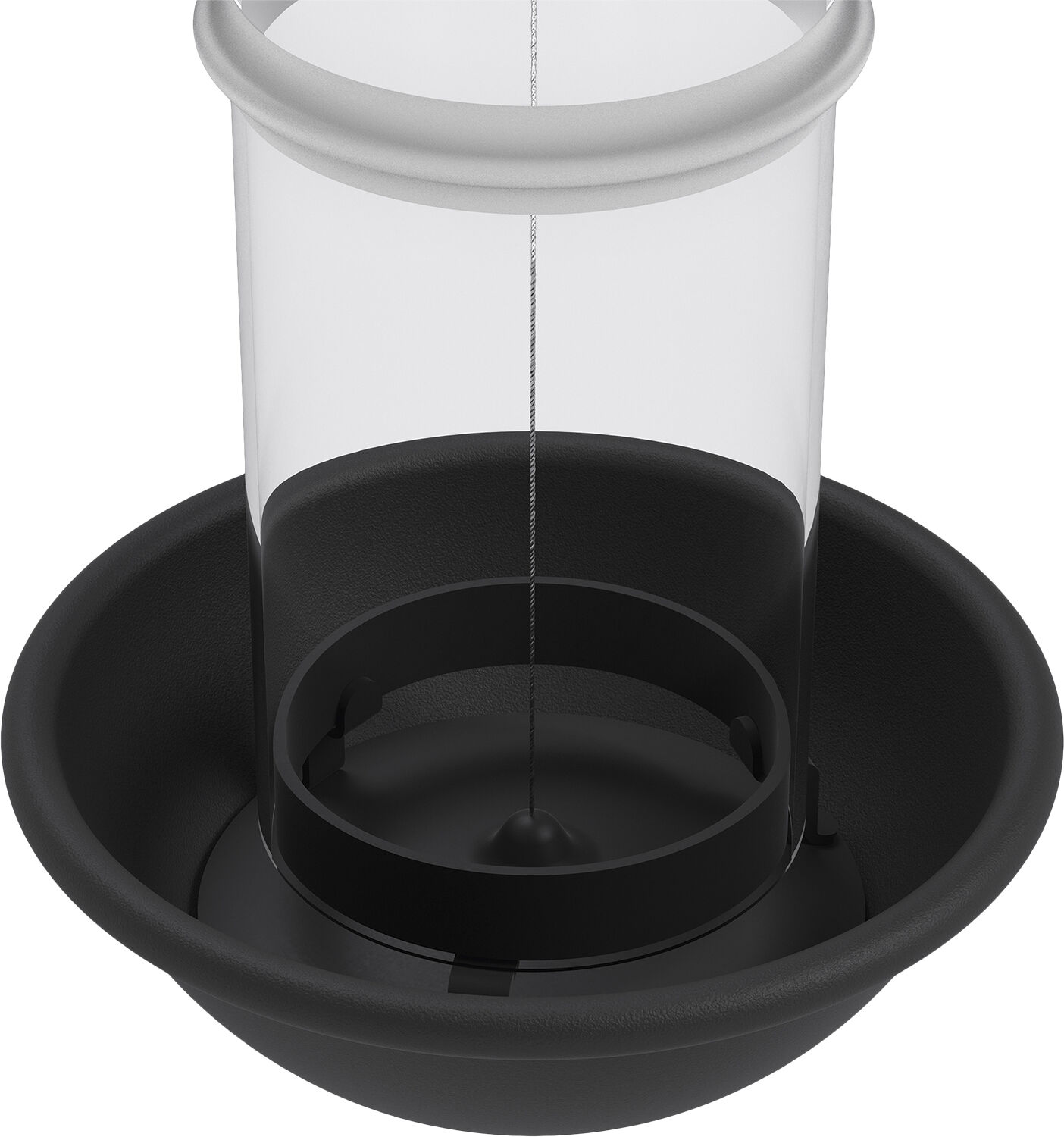 De luxe fuglefoderautomat black