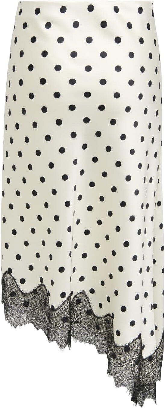 ONLBELLA SLANTED SATIN LACE SKIRT W