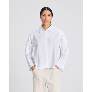 Flora Shirt Poplin Gots 243975