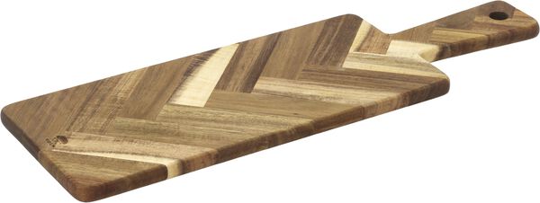 Serveringsbræt sildeben 46x15x1,5 cm Akacietræ