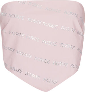 Crystal Poplin Crop Top