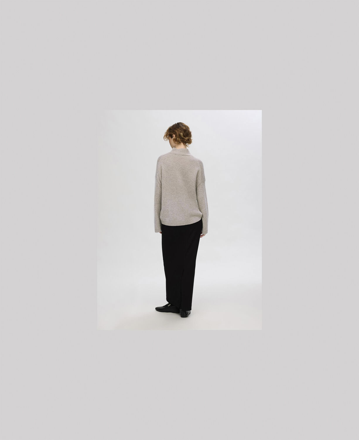 SLFCILLE LS CASHMERE BLEND KNIT HIGH NECK NOOS