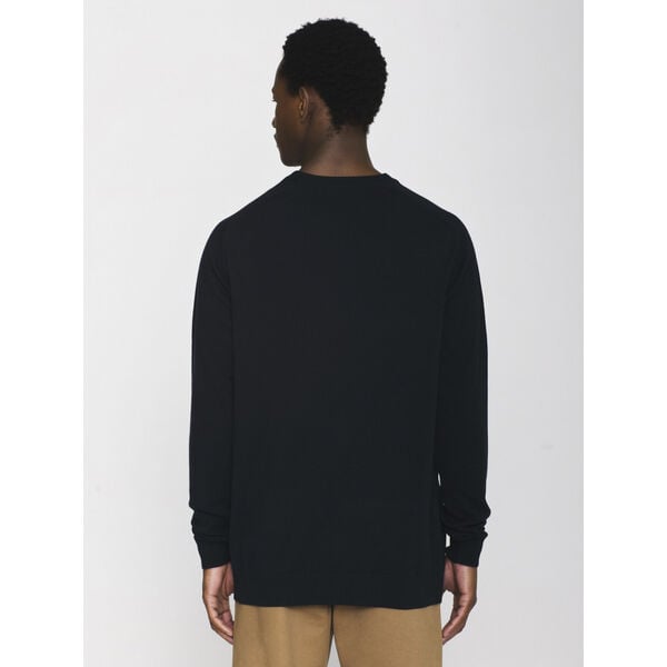 Regular merino knit crew neck - RWS