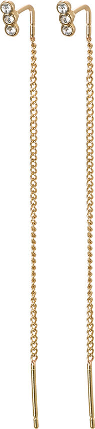 &Oslash;reringe, titiana, guldbelagt, krystal