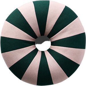 FLOAT PILLOW, DARK GREEN/ROSE
