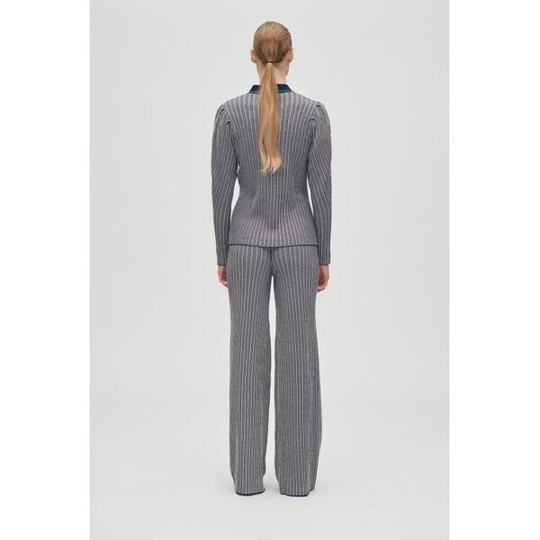 2356 Soft Rib, Long Sleeve Knit Polo