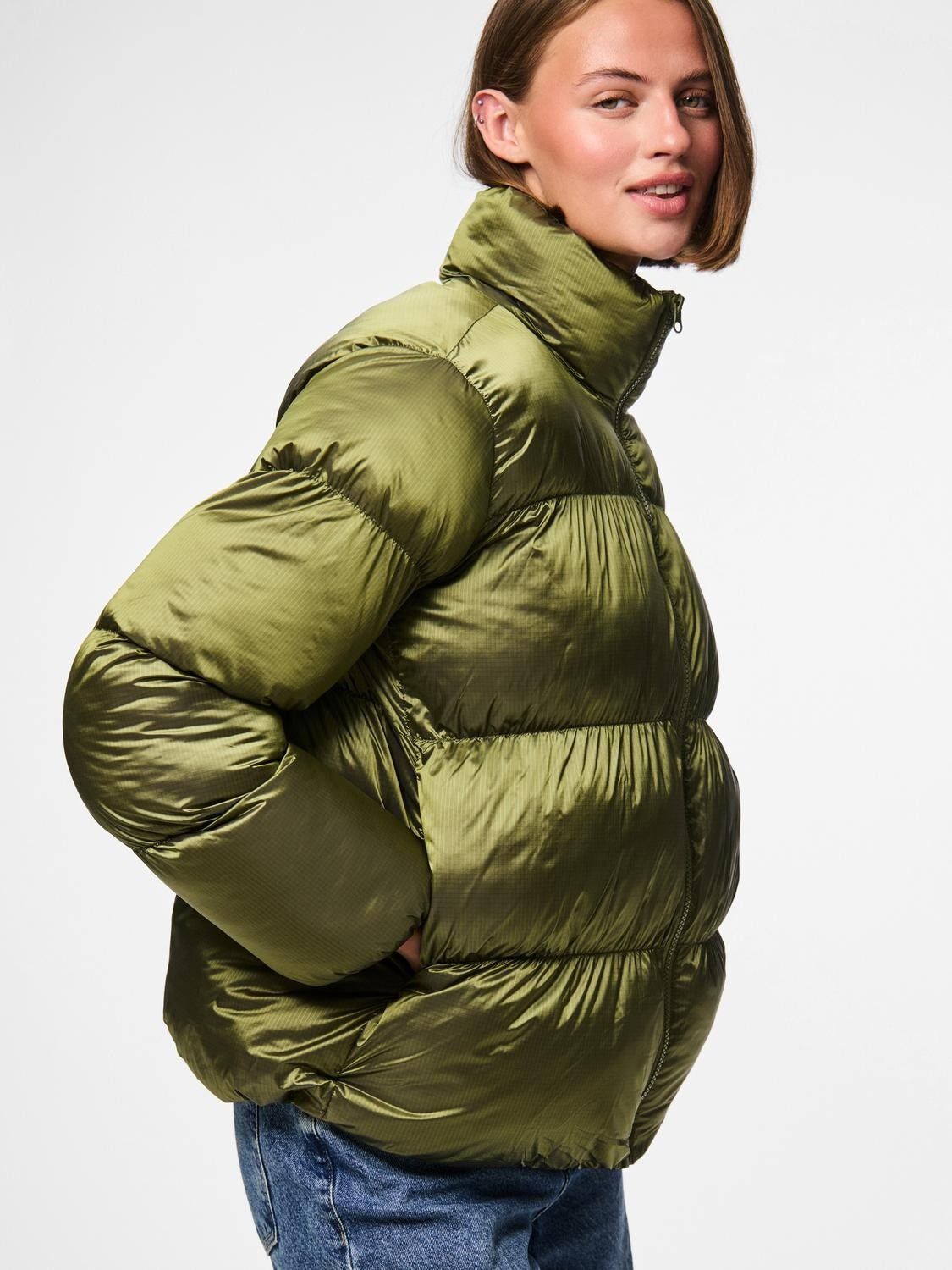 PCMILLA SHINY PUFFER JACKET