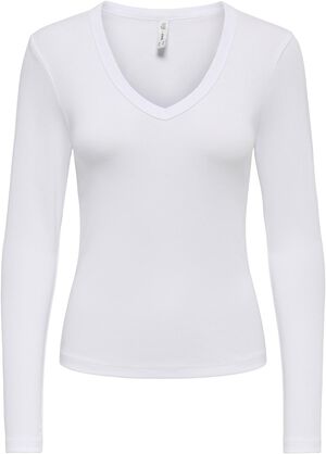 ONLRILEY L/S V NECK TOP CS JRS