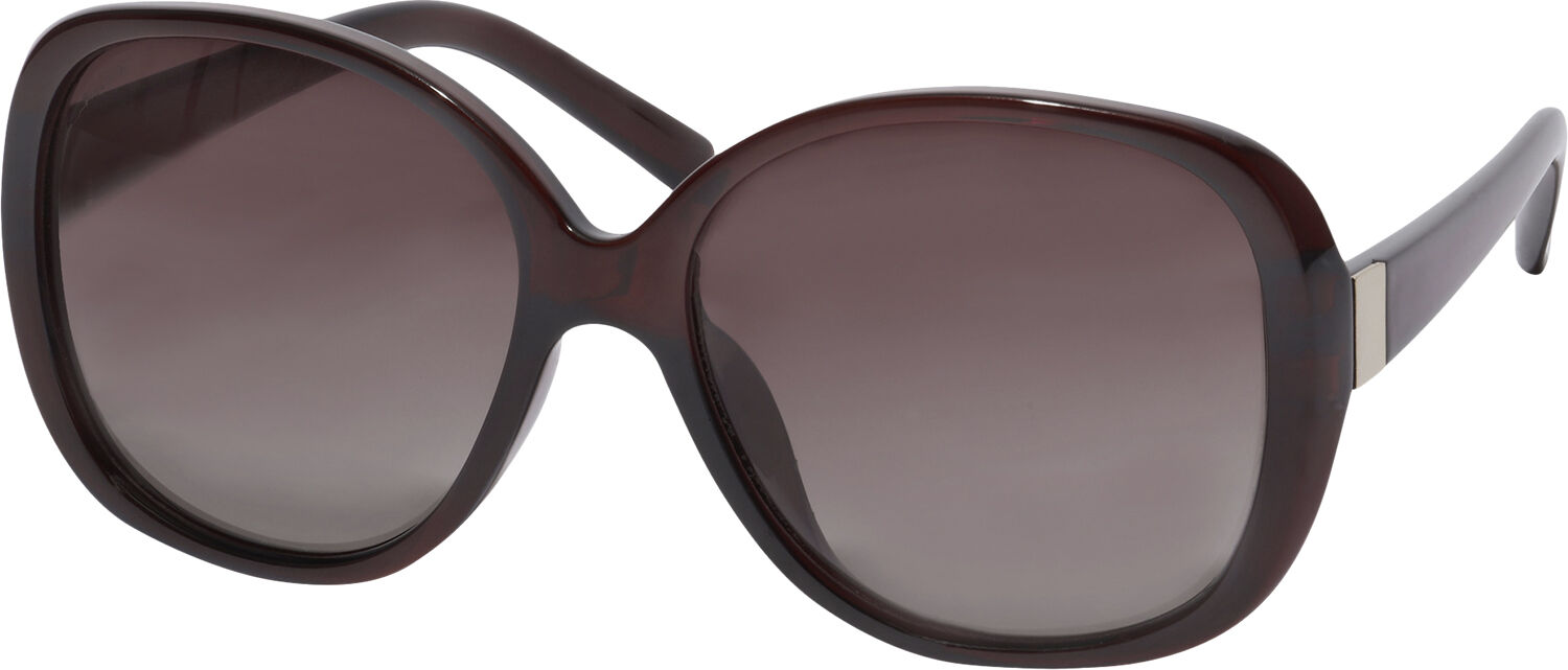 PARKER oversized retro sunglasses brown