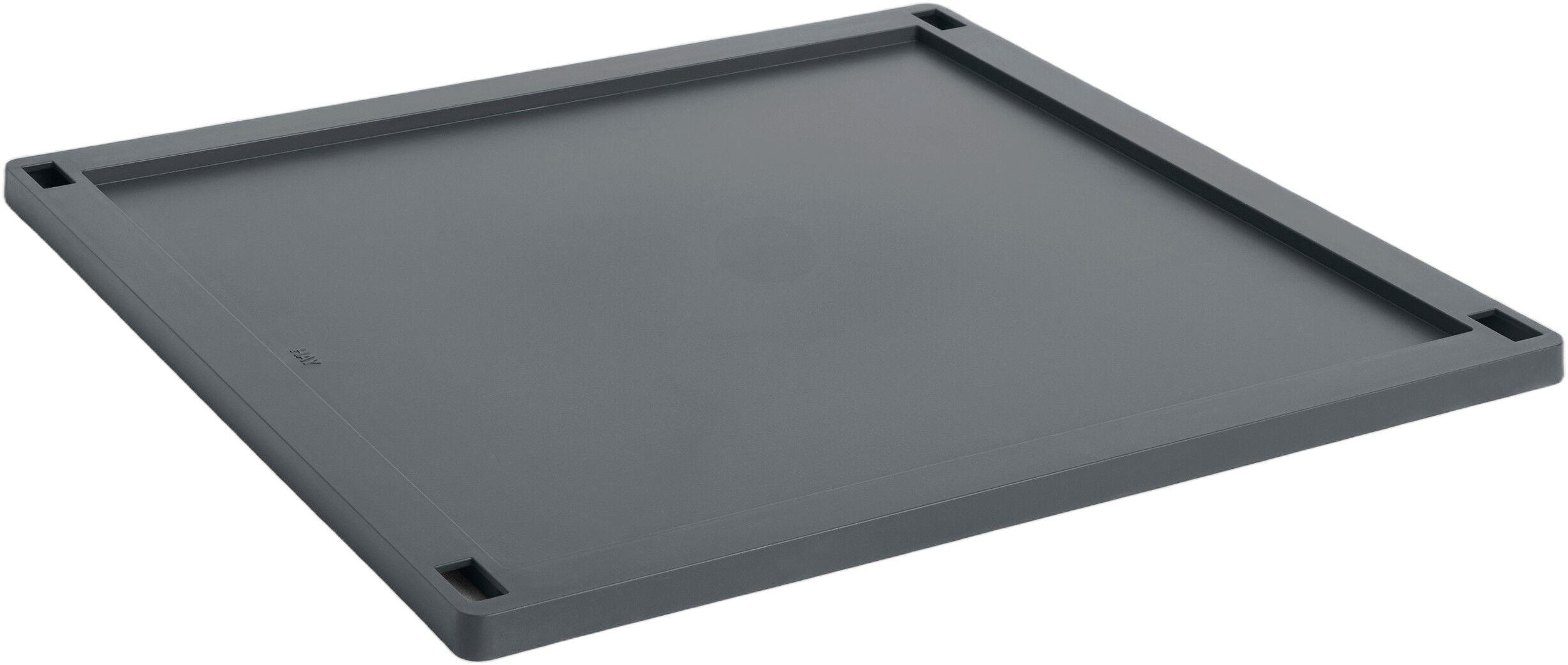 HAY Colour Crate Lid Plastic-Large Square-Sage green