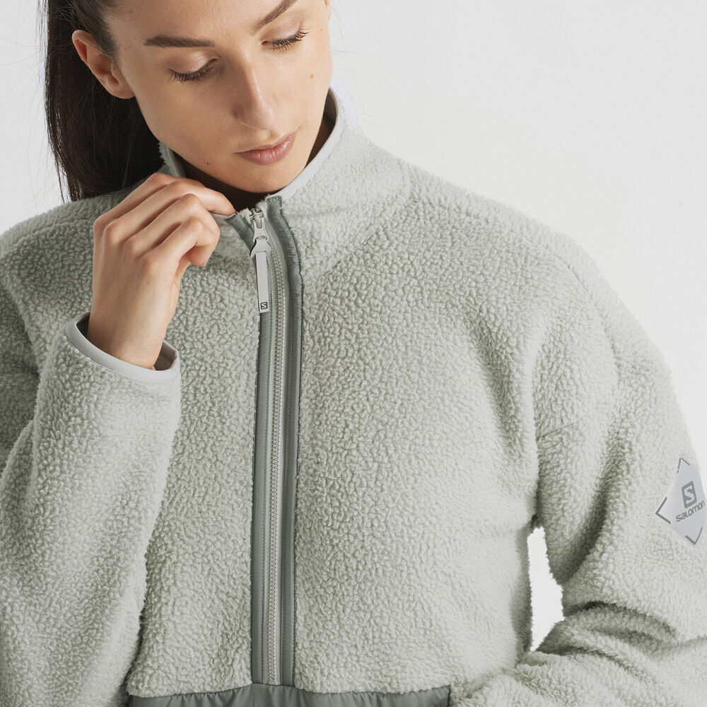 Snowshelter Teddy Fleecejakke